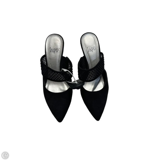 Shoes Heels Kitten By Impo In Black, Size: 8