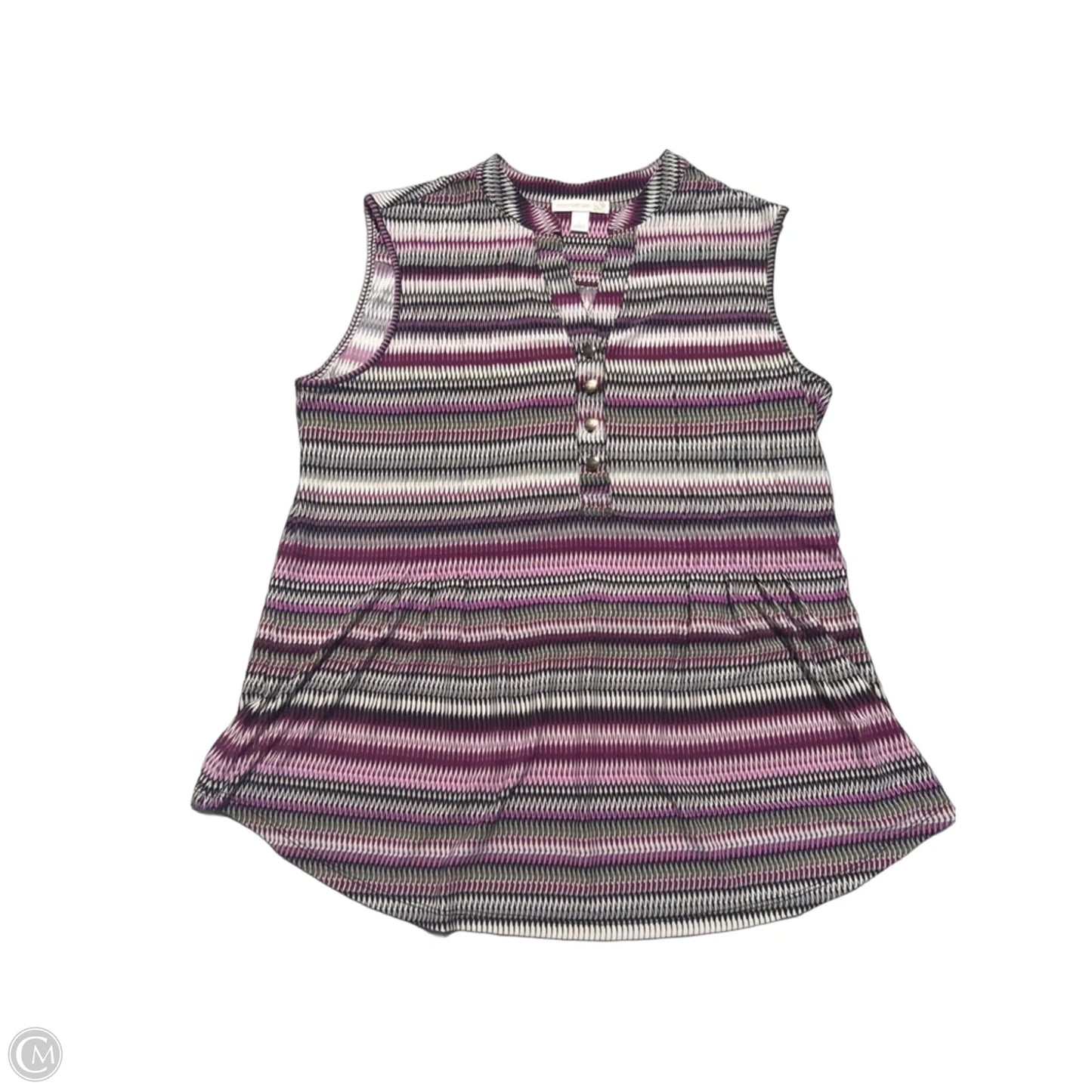 Tank Top By Westport In Purple, Size: L