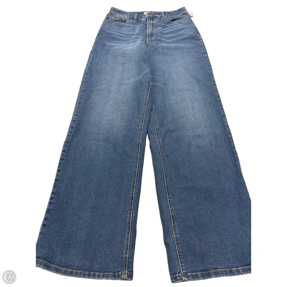 Jeans Wide Leg By Sofia By Sofia Vergara In Blue, Size: 8