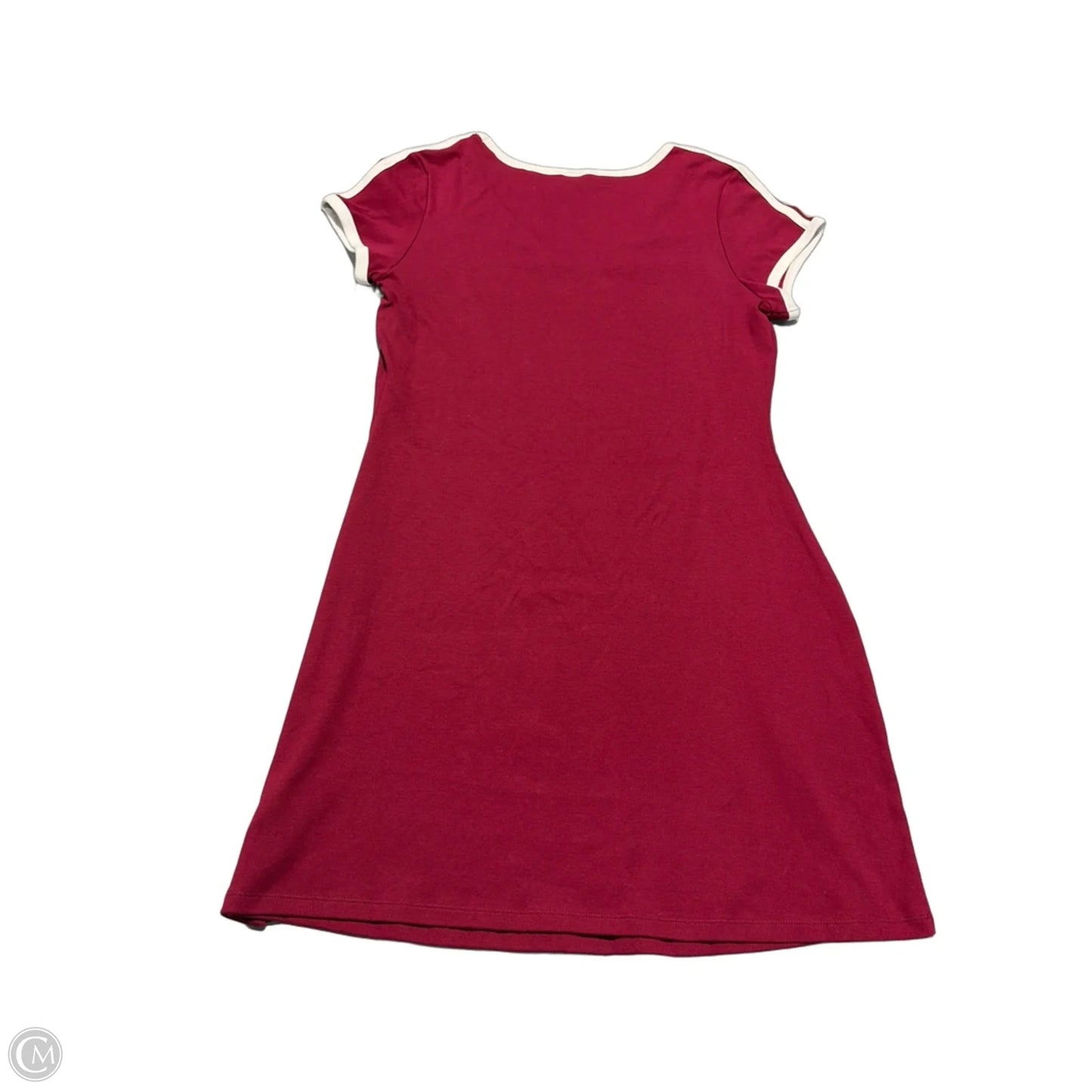 Dress Casual Midi By Wild Fable In Red & White, Size: Xxl