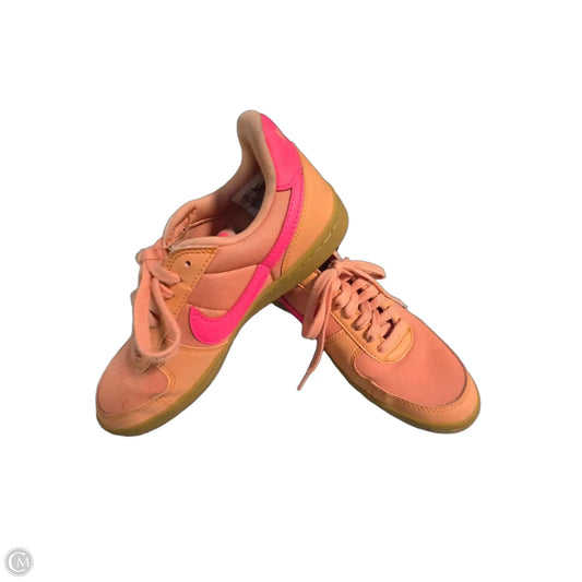 Shoes Athletic By Nike In Orange & Pink, Size: 7.5