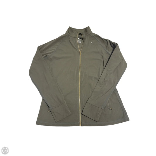 Athletic Jacket By Cmc In Green, Size: S