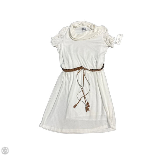 Dress Casual Midi By Robbie Bee In Yellow, Size: Xl
