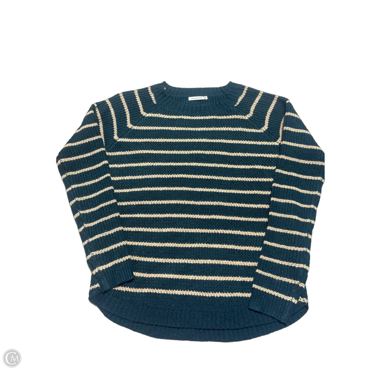 Sweater By Staccato In Striped Pattern, Size: S