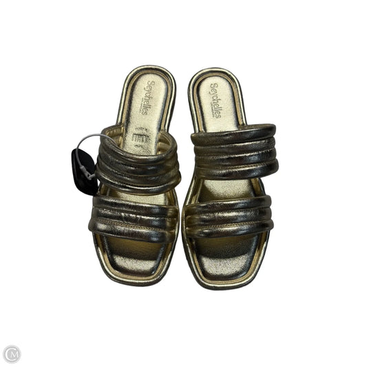 Sandals Flats By Seychelles In Gold, Size: 8.5