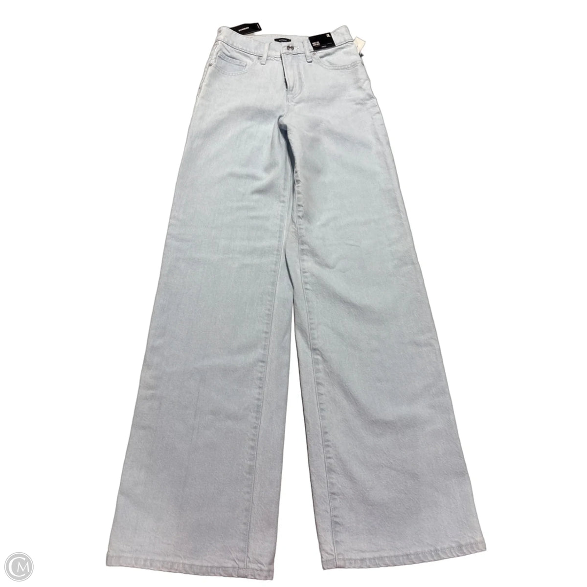 Jeans Flared By Express In Blue, Size: 0