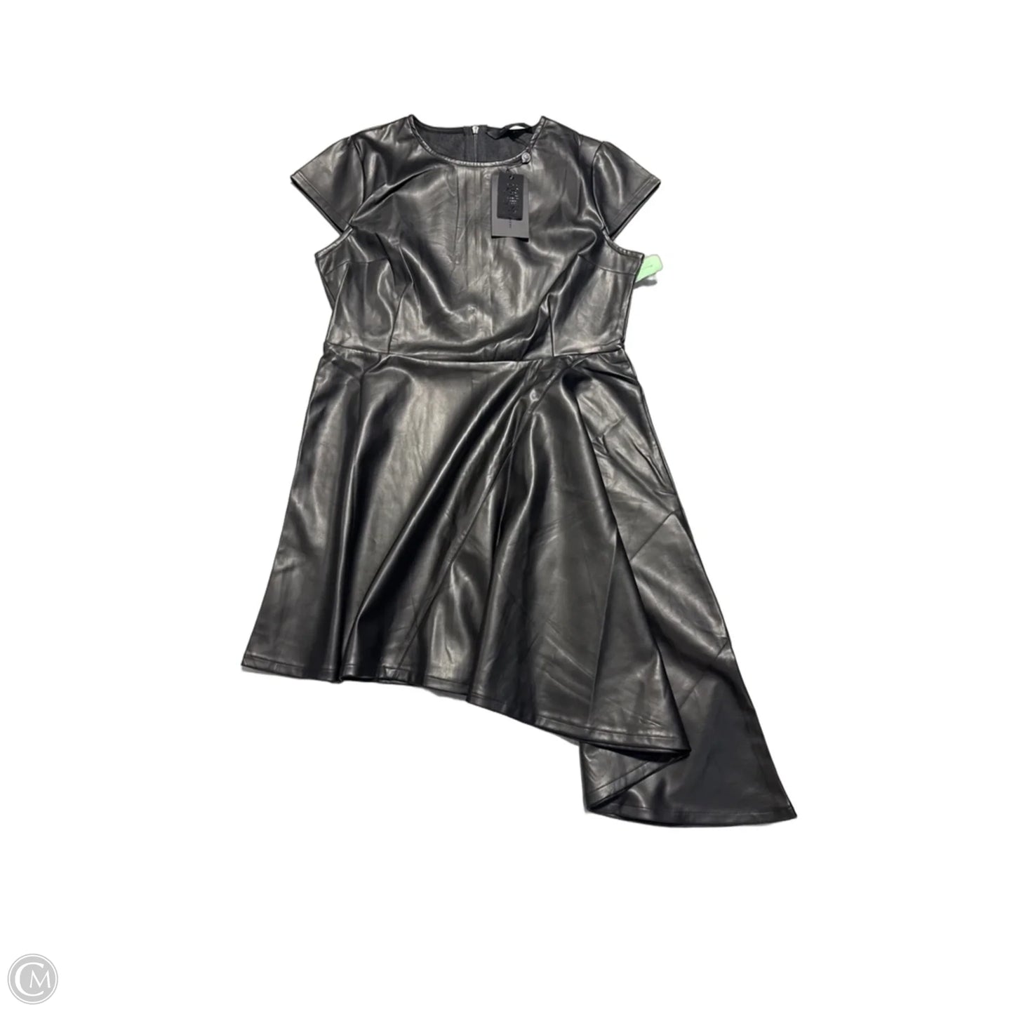 Dress Casual Midi By Cmb In Black, Size: 2x