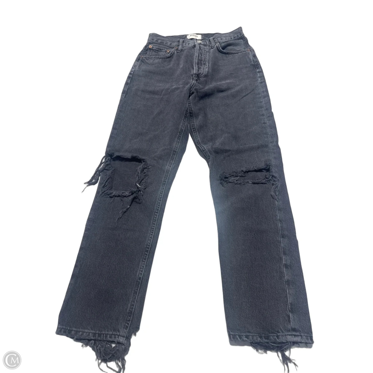 Jeans Designer By Agolde In Black, Size: 0