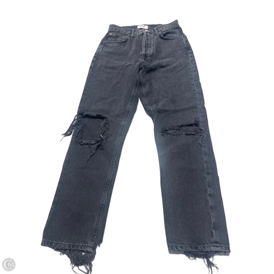 Jeans Designer By Agolde In Black, Size: 0