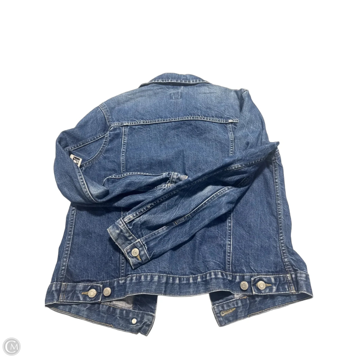 Jacket Denim By Gap In Blue, Size: S