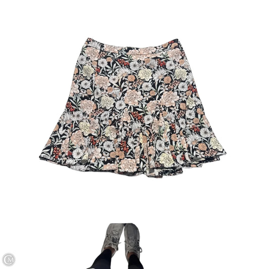 Skirt Designer By Karl Lagerfeld In Floral Print, Size: 6