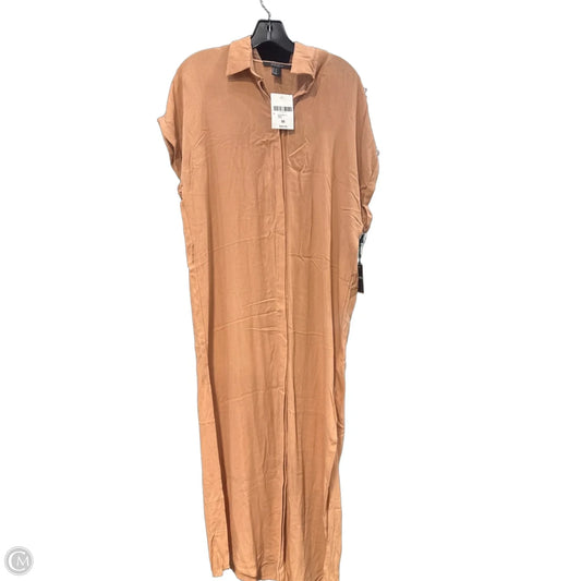 Dress Casual Maxi By Forever 21 In Orange, Size: M
