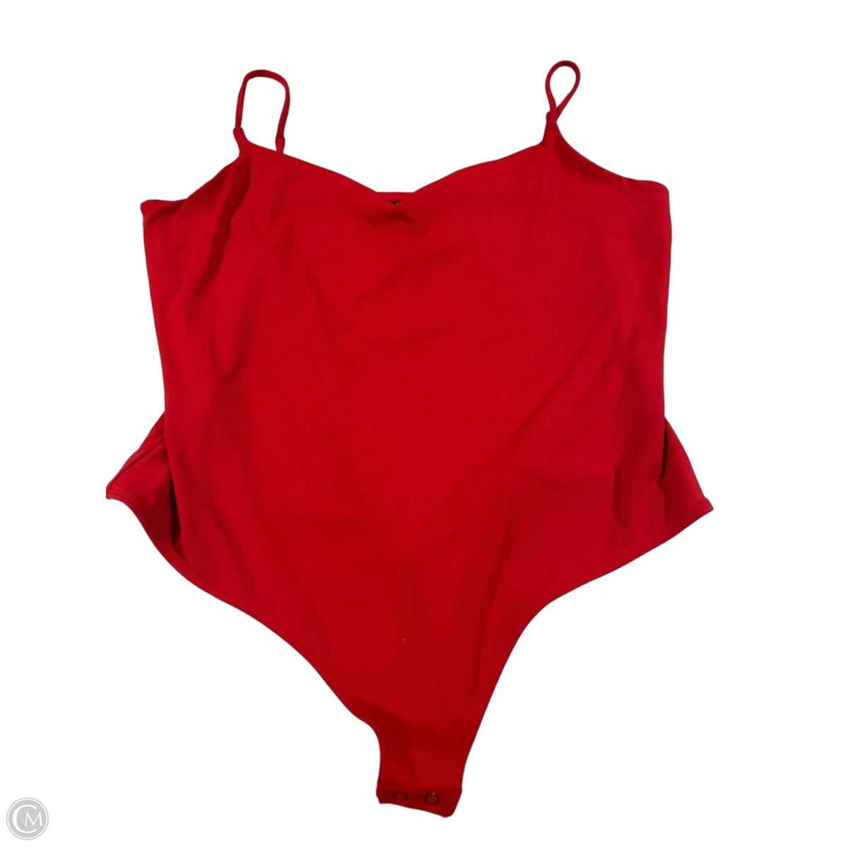 Bodysuit By Express In Red, Size: Xl