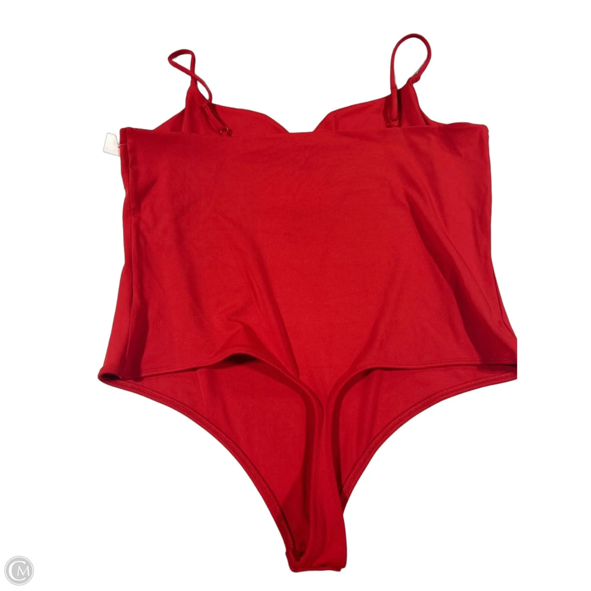Bodysuit By Express In Red, Size: Xl