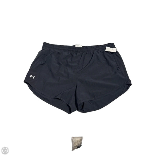 Athletic Shorts By Under Armour In Black, Size: L