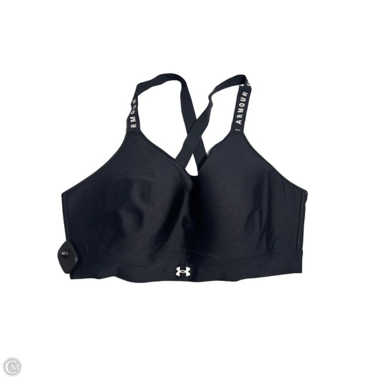 Athletic Bra By Under Armour In Black, Size: 2x