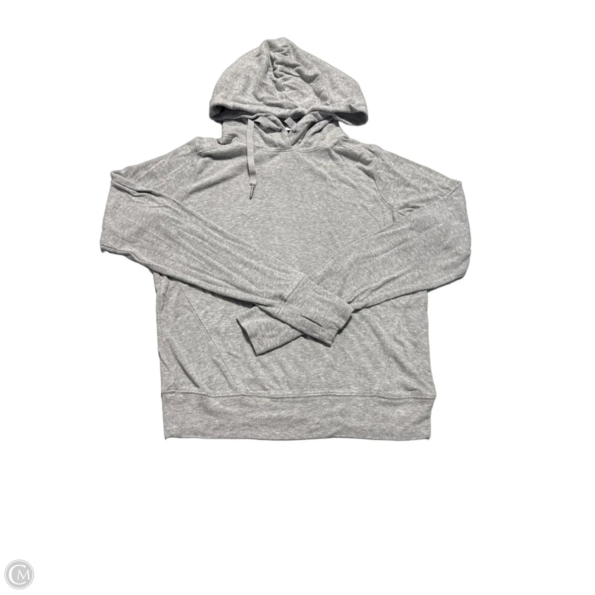 Top Long Sleeve By Evereve In Grey, Size: S