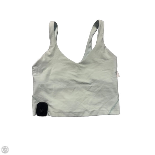Athletic Tank Top By Lululemon In Green, Size: 6