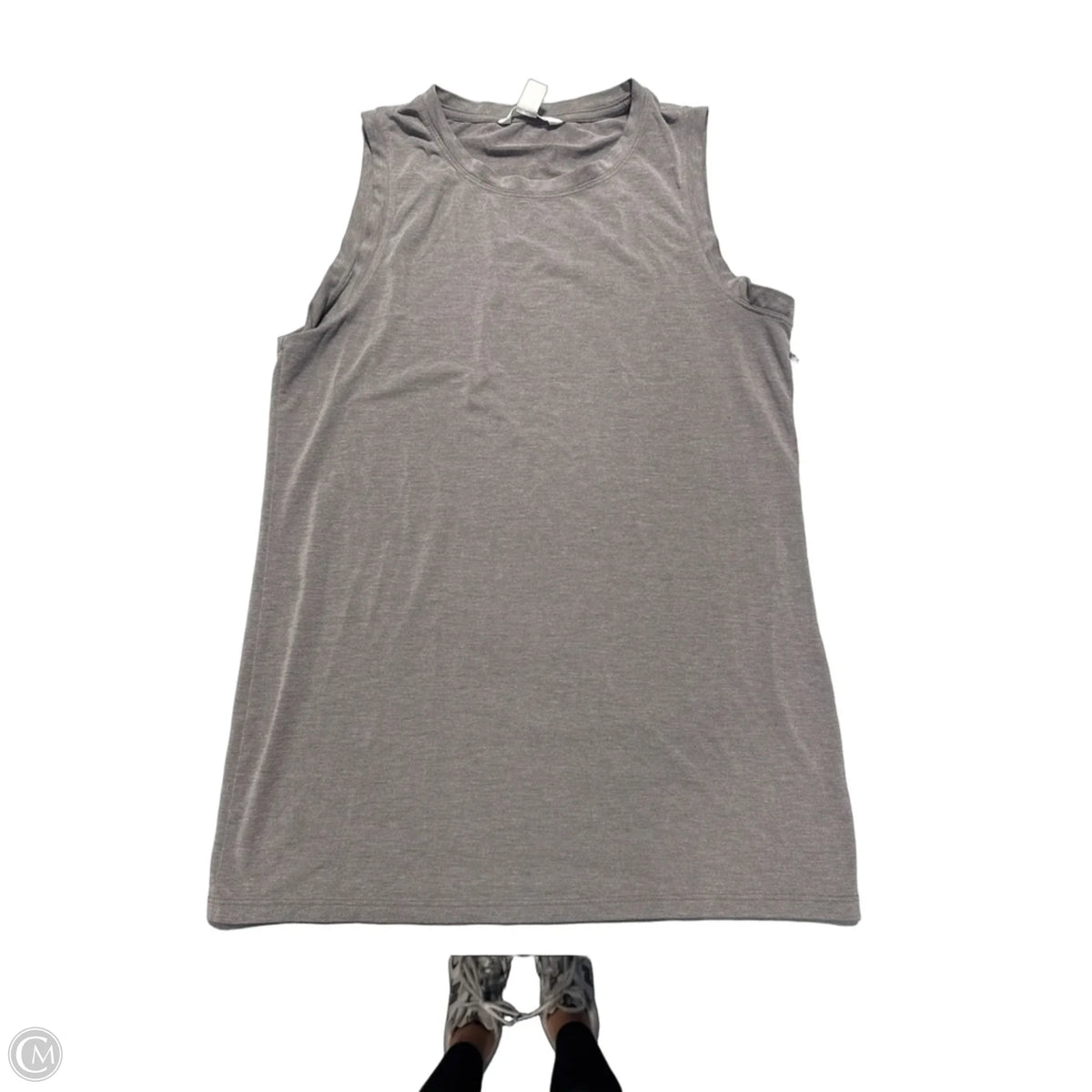 Athletic Tank Top By Athleta In Grey, Size: S