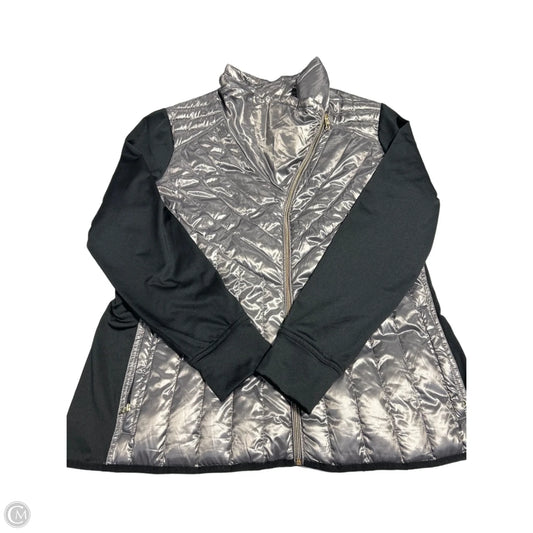 Jacket Other By Calvin Klein In Black & Silver, Size: 2x