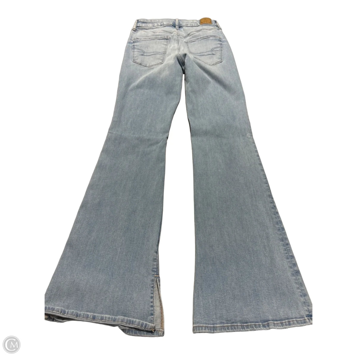 Jeans Flared By American Eagle In Blue, Size: 6