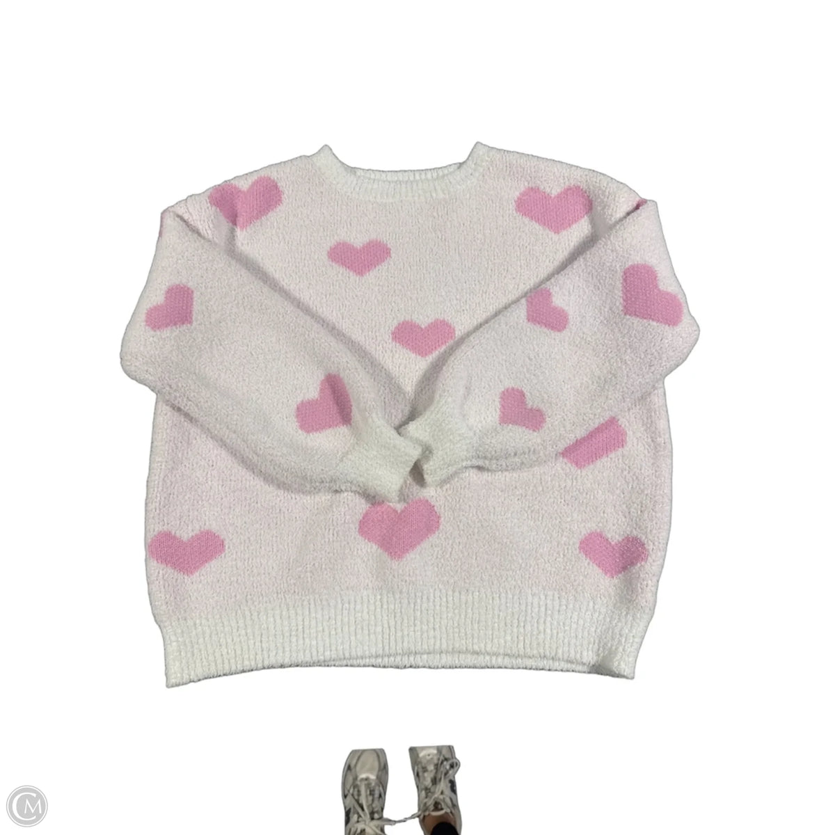 Sweater By Cmc In Pink, Size: L