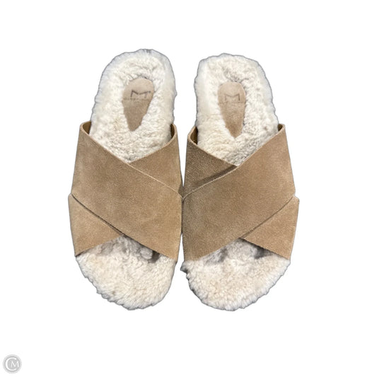 Sandals Flats By Marc Fisher In Beige, Size: 9