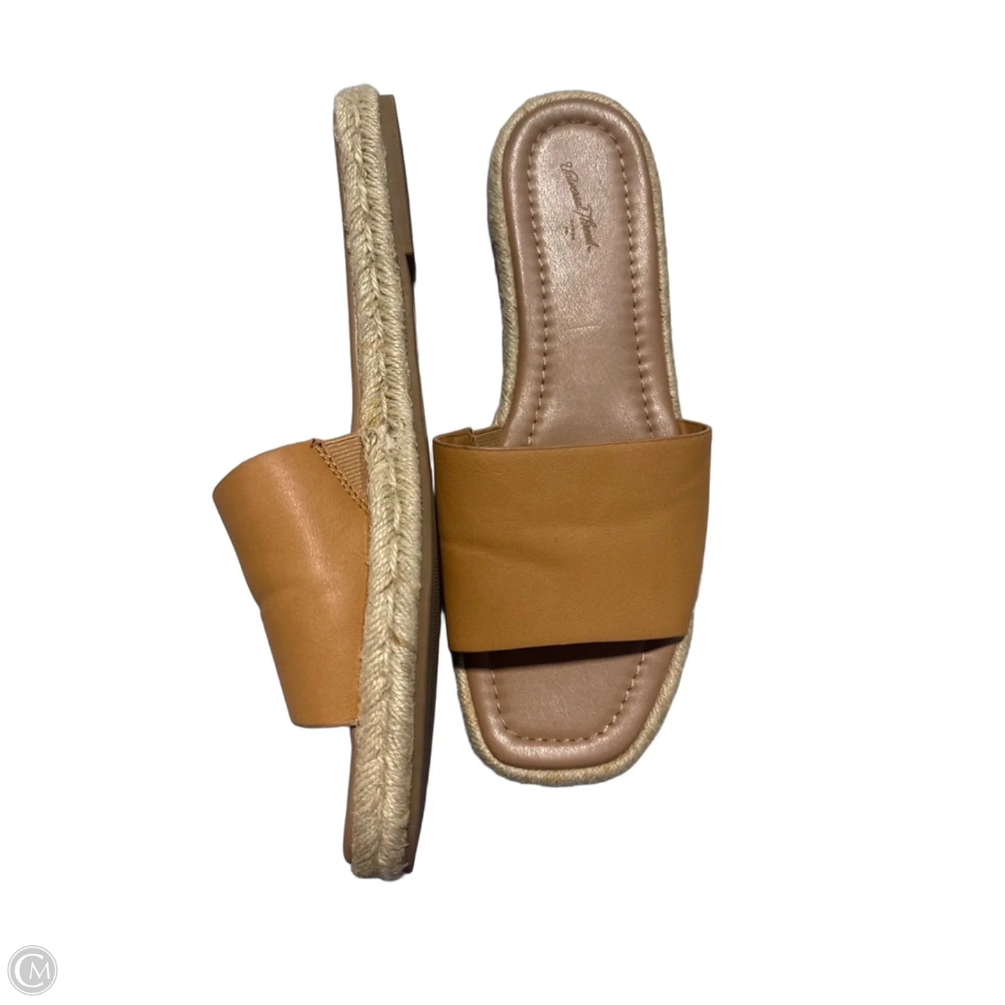 Sandals Flats By Universal Thread In Brown, Size: 10