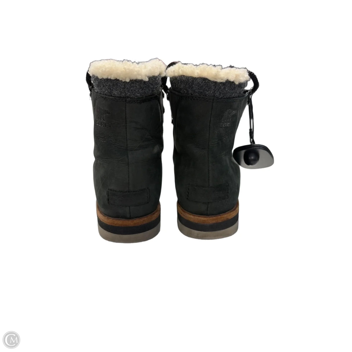 Boots Ankle Flats By Sorel In Black, Size: 9