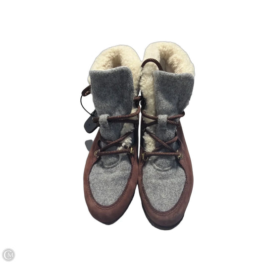 Boots Ankle Flats By Sorel In Brown, Size: 8.5