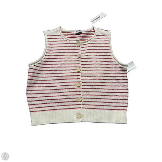 Tank Top By The Workshop In Striped Pattern, Size: M