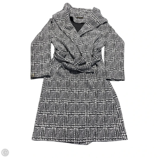 Coat Peacoat By Cmc In Black & White, Size: S