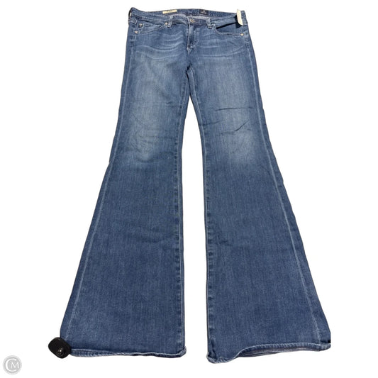 Jeans Flared By Ag Jeans In Blue, Size: 8