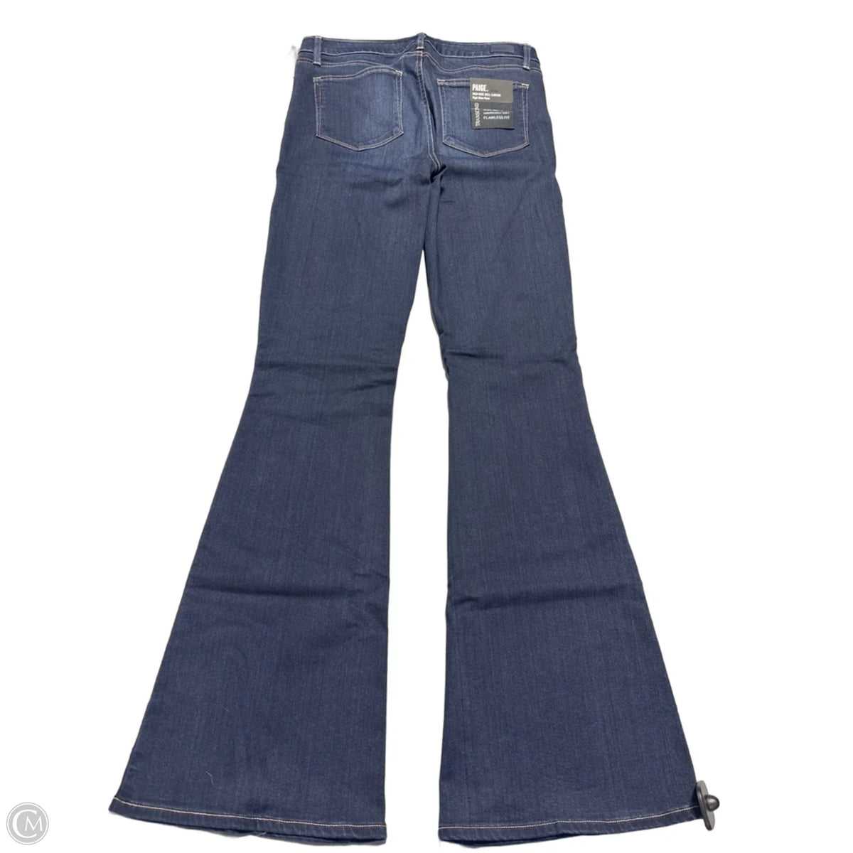 Jeans Flared By Paige In Blue, Size: 10