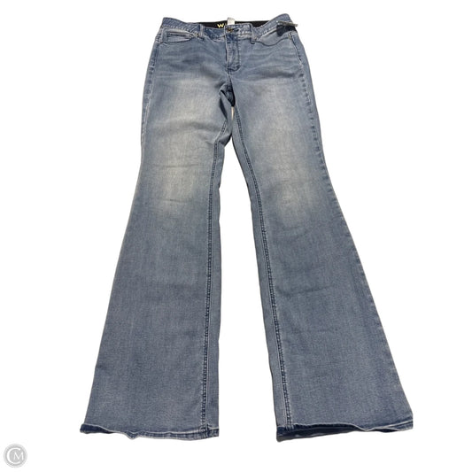 Jeans Flared By White House Black Market In Blue, Size: 8