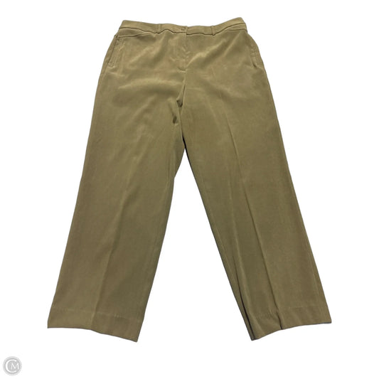 Pants Dress By Talbots In Green, Size: 16