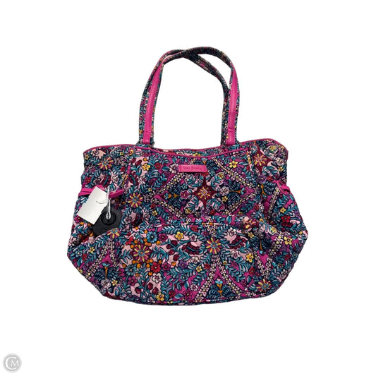 Handbag By Vera Bradley, Size: Large