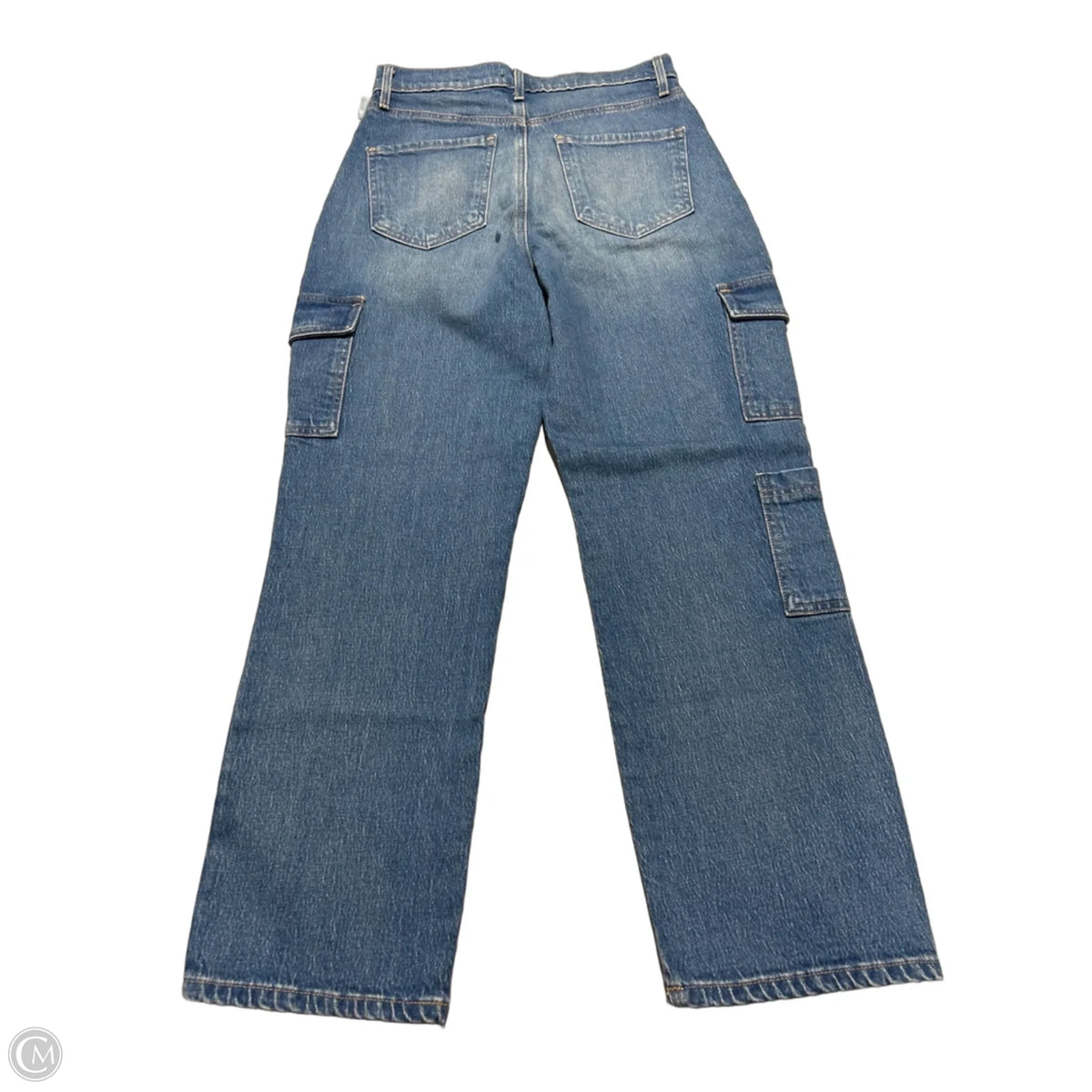 Jeans Straight By Express In Blue, Size: 4