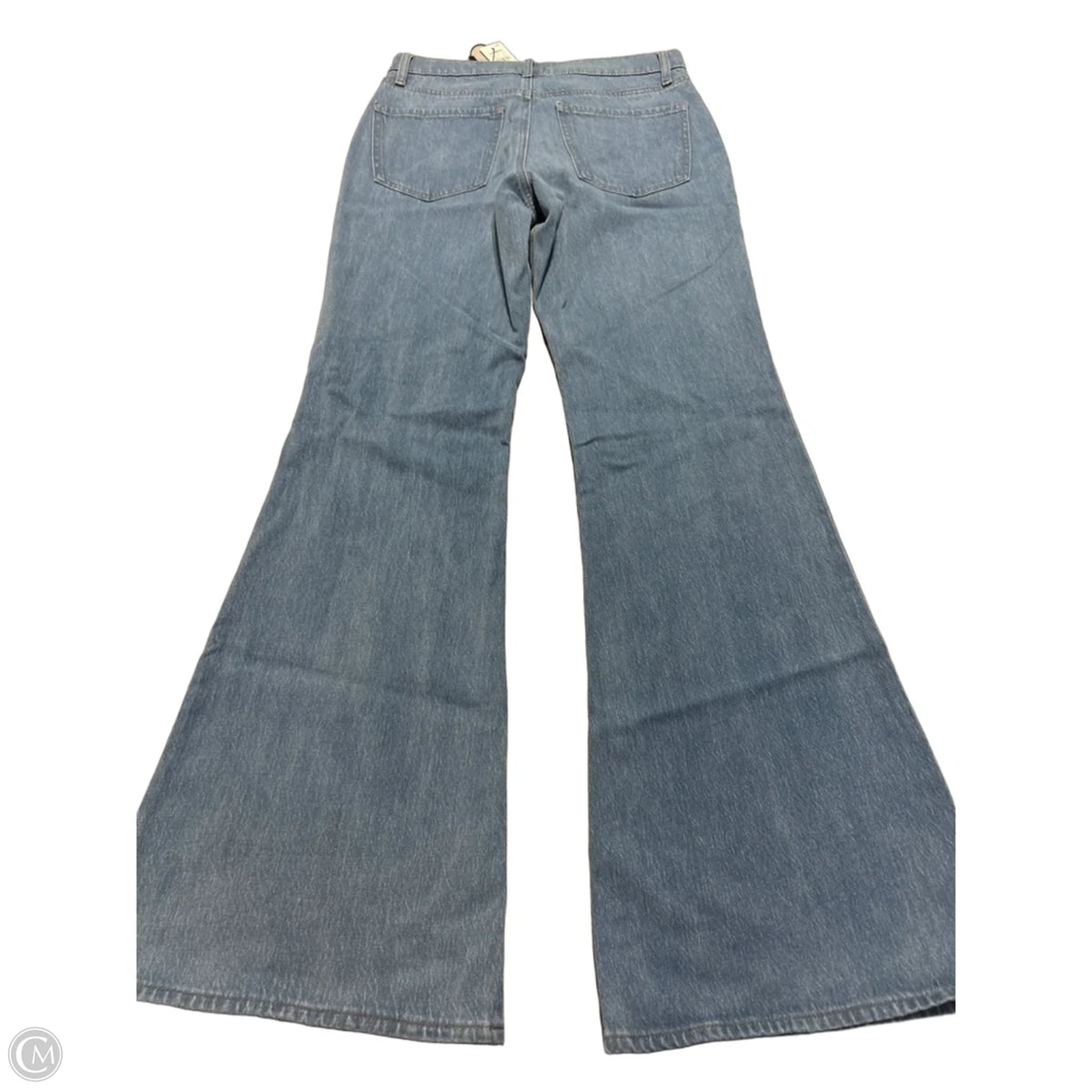 Jeans Flared By Express In Blue, Size: 4