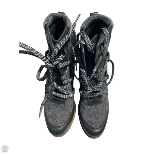 Boots Ankle Heels By Sorel In Black, Size: 7.5