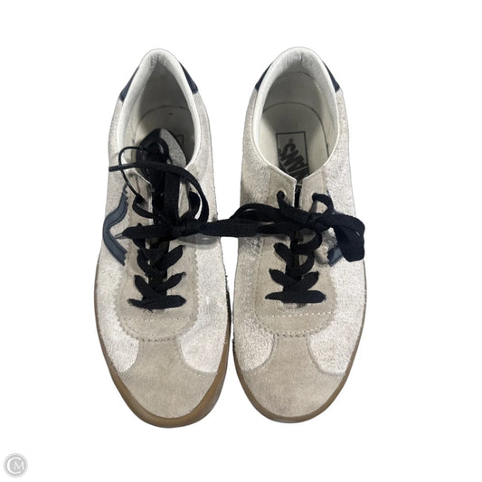 Shoes Flats By Vans In Beige, Size: 8
