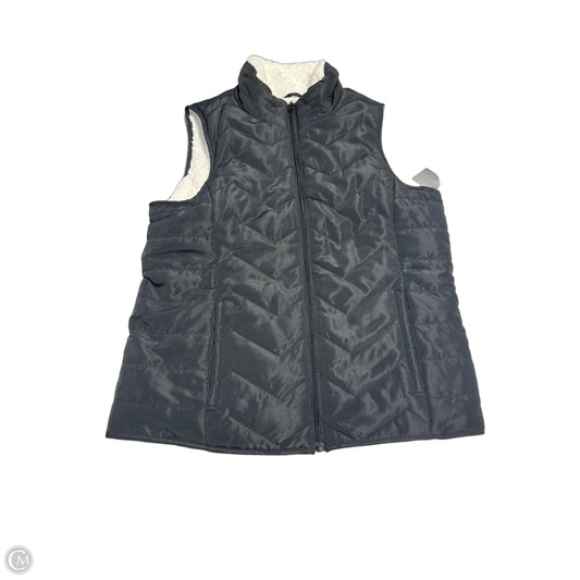 Vest Puffer & Quilted By Keren Hart In Black, Size: M