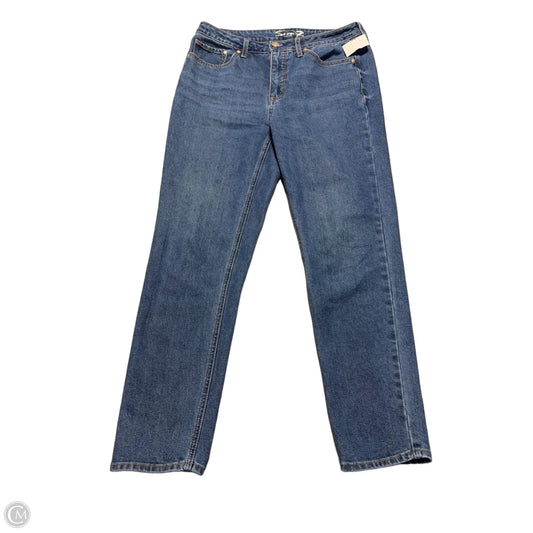 Jeans Straight By Seven 7 In Blue, Size: 6