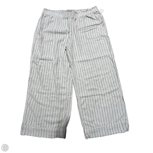 Pants Lounge By Time And Tru In Striped Pattern, Size: Xl