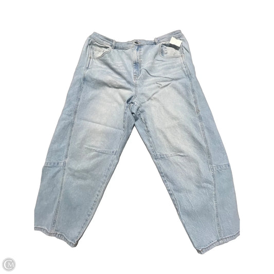 Jeans Wide Leg By Festi In Blue, Size: 20