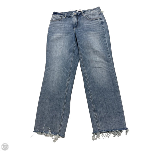 Jeans Straight By Moco In Blue, Size: 16