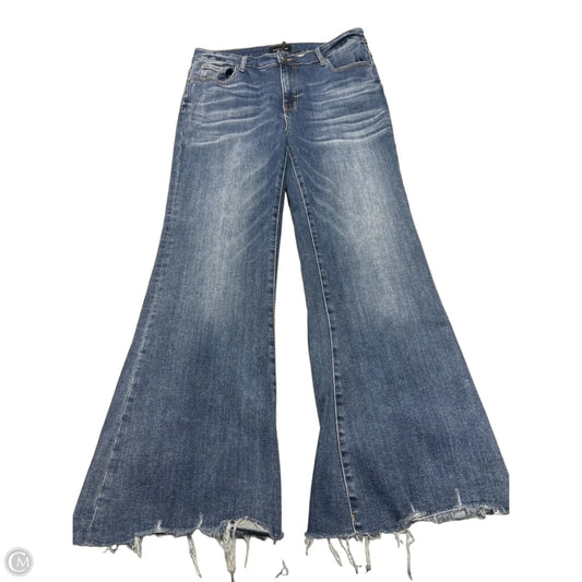 Jeans Flared By Risen In Blue, Size: 16