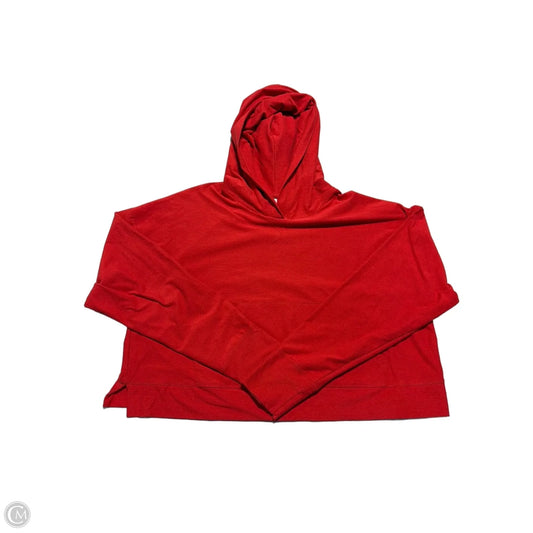 Top Long Sleeve By Fabletics In Red, Size: L