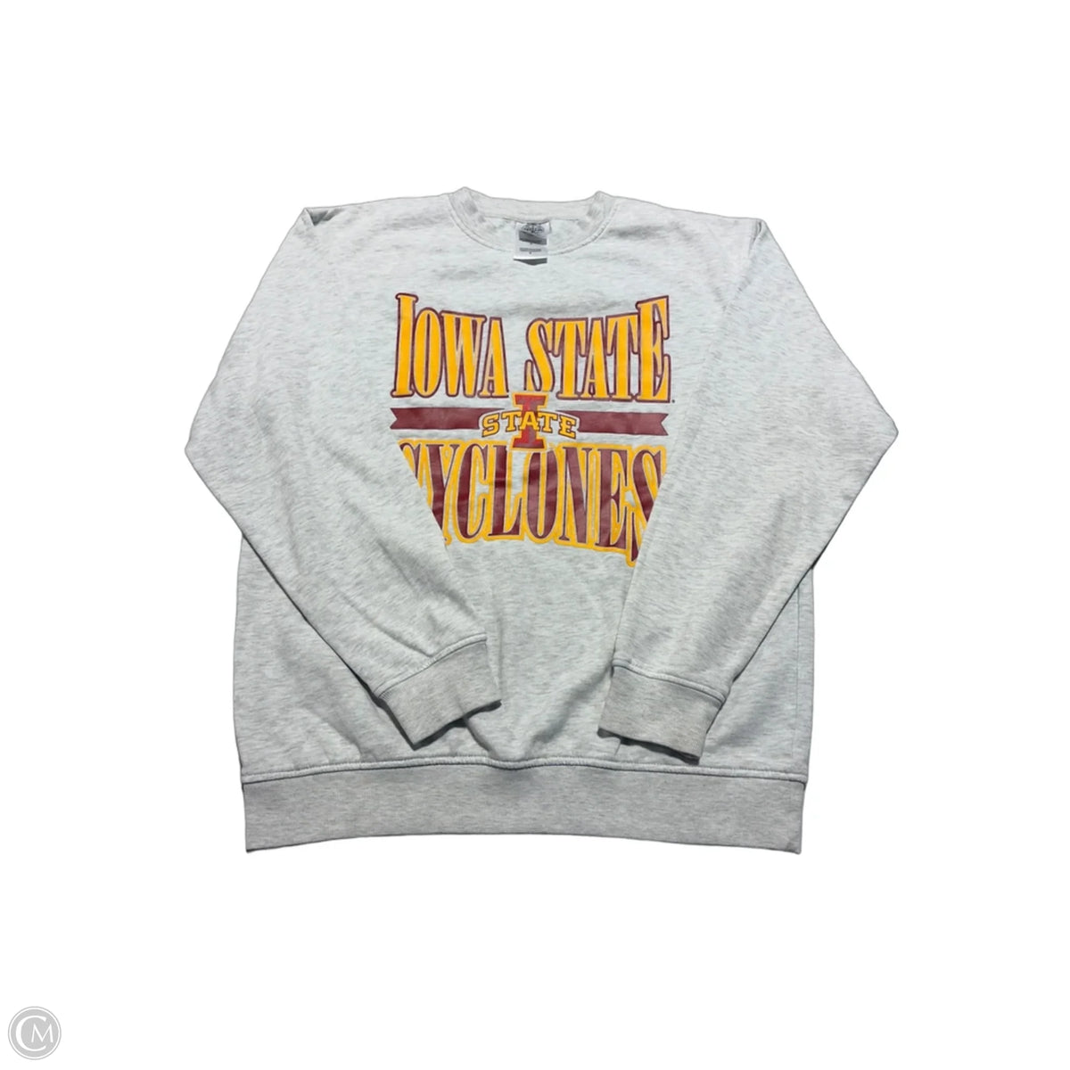 Sweatshirt Crewneck By Cmc In Grey, Size: M