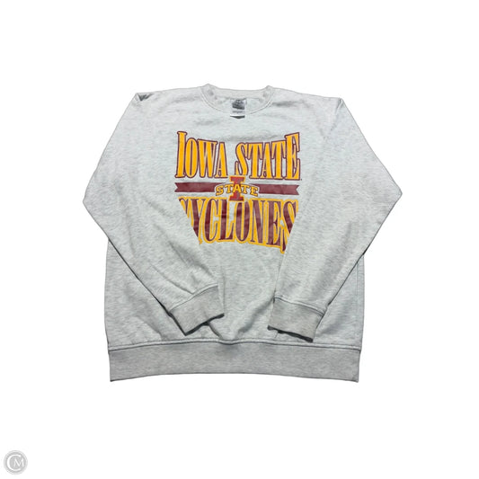 Sweatshirt Crewneck By Cmc In Grey, Size: M